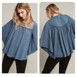 Deletta peasant top
